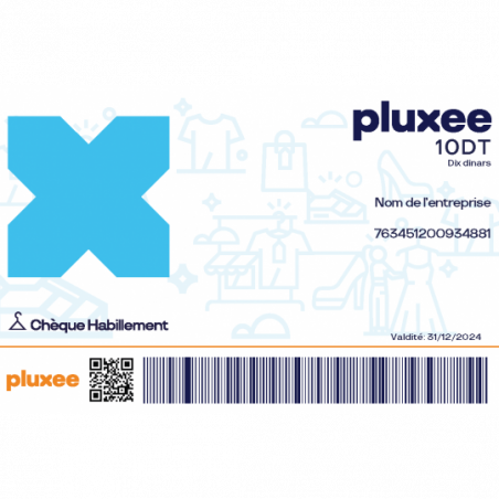 Chèque habillement Pluxee